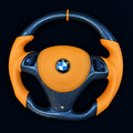 Carbon Fiber Steering Wheel fits BMW 1 SERIES E82 E88 / 3 SERIES E90 E91 E92 E93 / X1 E84