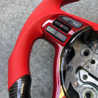 Custom Carbon Fiber Steering Wheel Fits Kia Optima 2016–2020