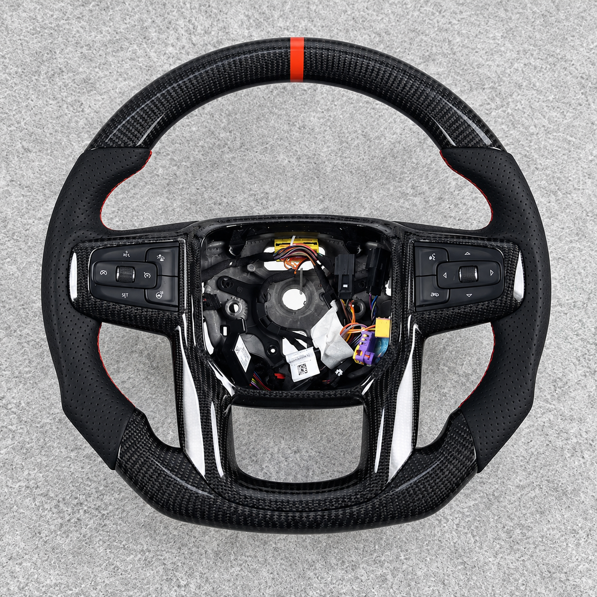 Carbon Fiber Steering Wheel for GMC Sierra 2019-2026
