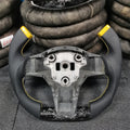 F1 Style Forged Carbon Fiber Steering Wheel for Tesla Model 3 / Model Y