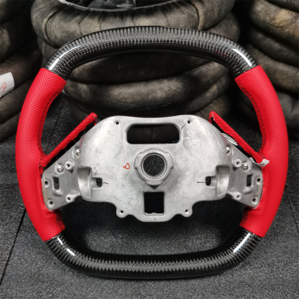 LED Carbon Fiber Steering Wheel fits Corvette C8 2020-2026