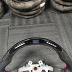 LED Carbon Fiber Steering Wheel fits 2012-2018 Dodge Ram 1500 2500 3500