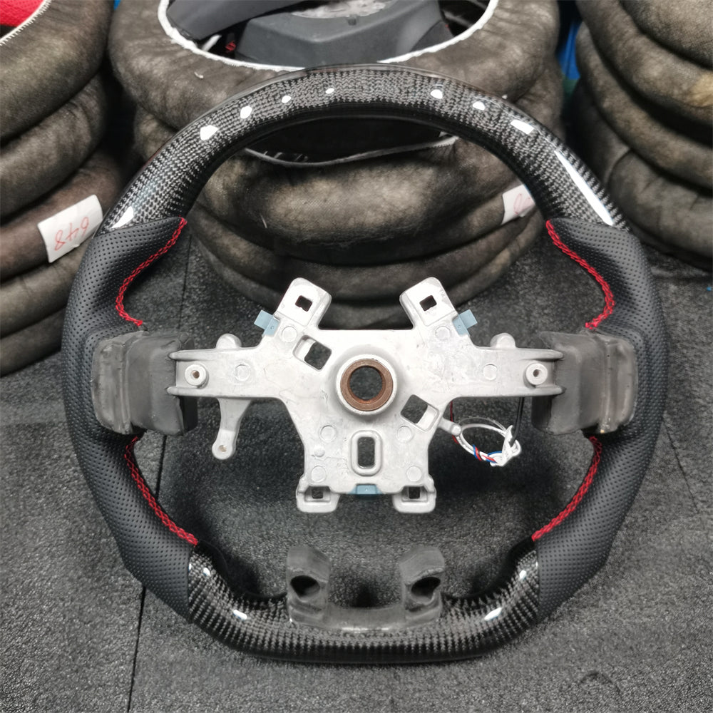 LED Carbon Fiber Steering Wheel fits 2012-2018 Dodge Ram 1500 2500 3500