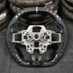 Flat Top Flat Bottom Carbon Fiber Steering Wheel fits Ford Mustang 2018-2023