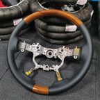 Custom Wood Steering Wheel for Toyota 2018-2022 Prado