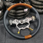Custom Wood Steering Wheel for Toyota 2018-2022 Prado