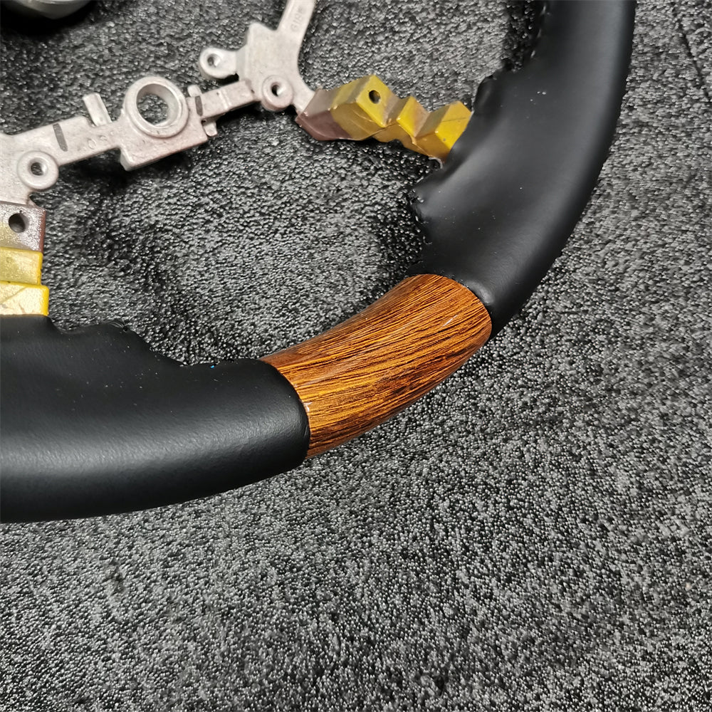 Custom Wood Steering Wheel for Toyota 2018-2022 Prado