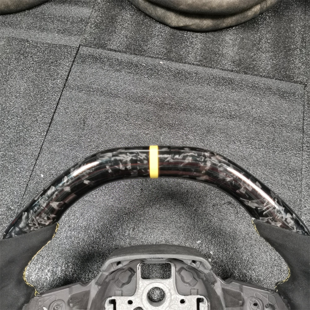 Forge Carbon Fiber Steering Wheel Fits Lamborghini 2015-2024 Huracan