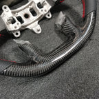 Custom Carbon Fiber Steering Wheel fits 2019-2025 Dodge Ram 1500 2500 3500