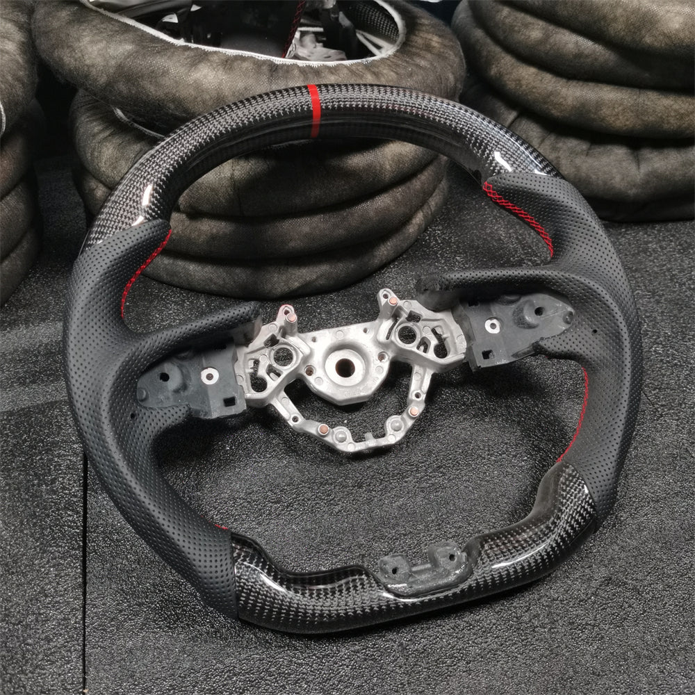 Carbon Fiber Steering Wheel Fits Nissan 2017-2025 GTR