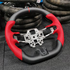 Matte Carbon Fiber Steering Wheel | fits 2015-2017 Ford Mustang