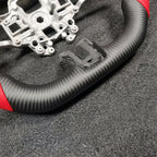 Matte Carbon Fiber Steering Wheel | fits 2015-2017 Ford Mustang