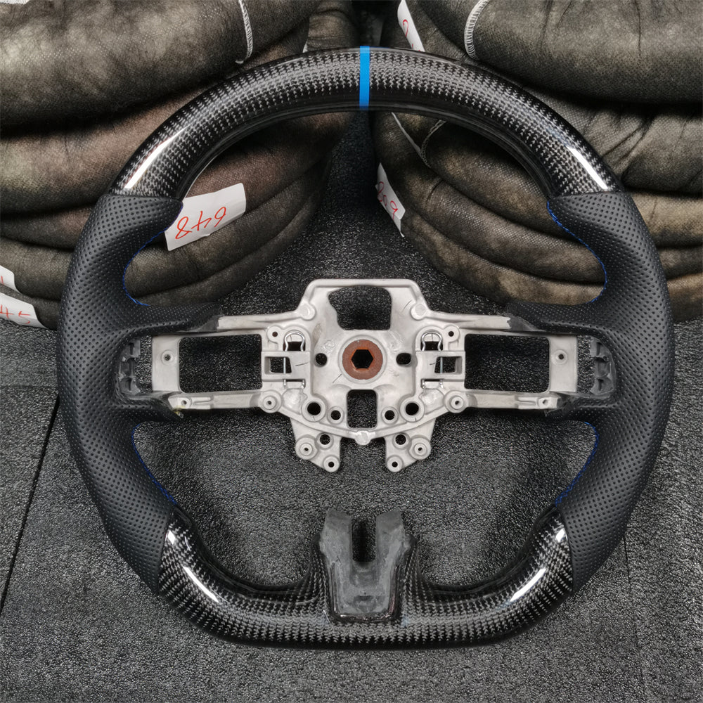 Carbon Fiber Steering Wheel | fits 2015-2017 Ford Mustang