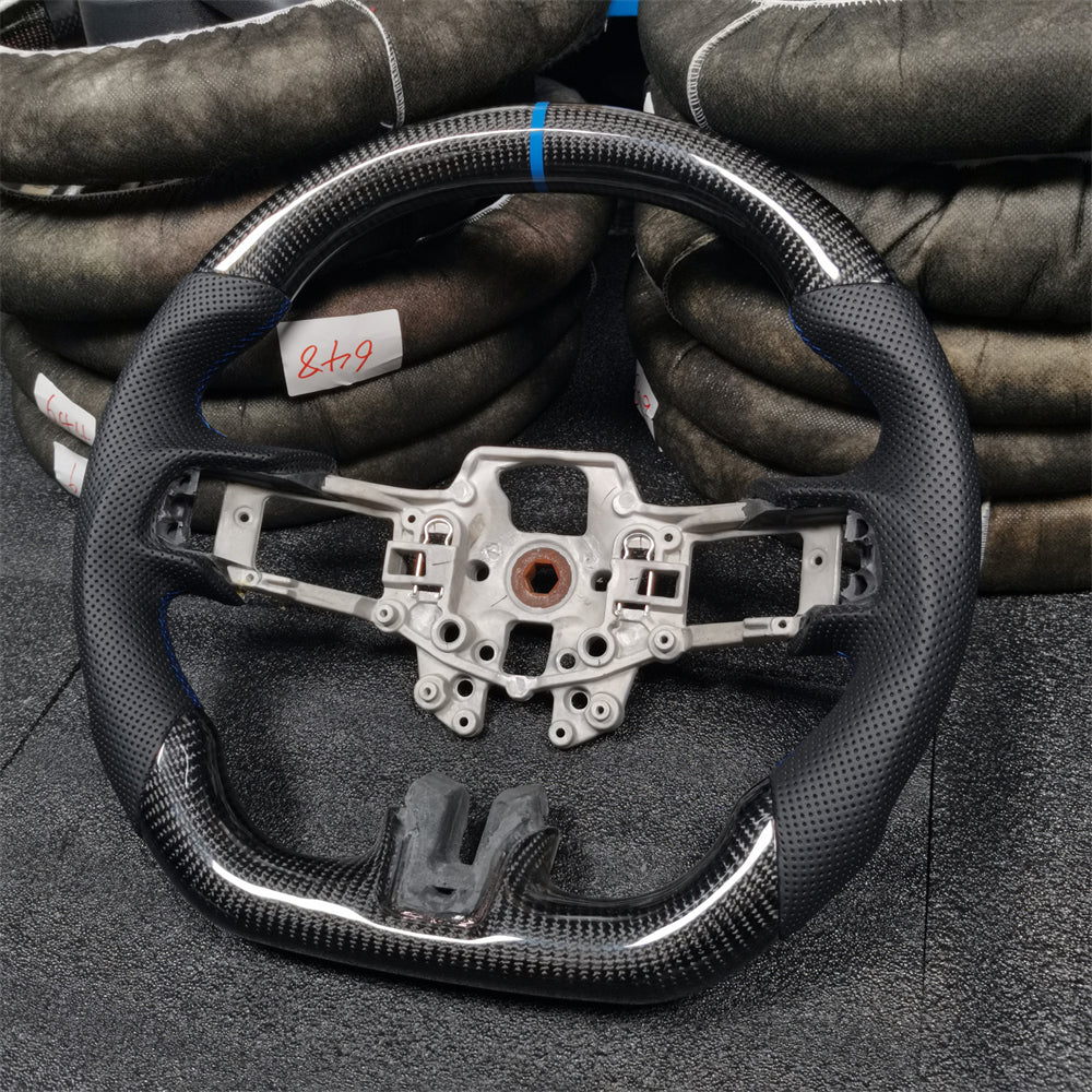 Carbon Fiber Steering Wheel | fits 2015-2017 Ford Mustang