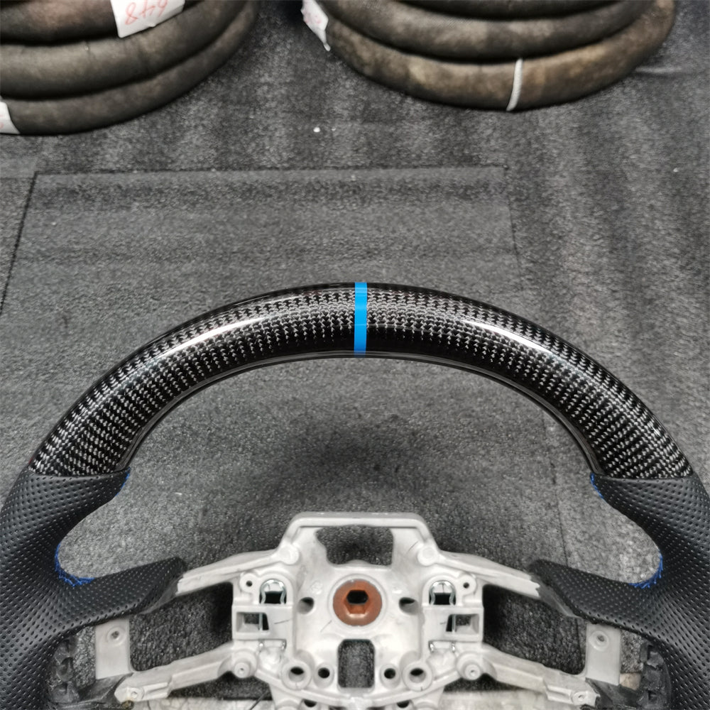 Carbon Fiber Steering Wheel | fits 2015-2017 Ford Mustang