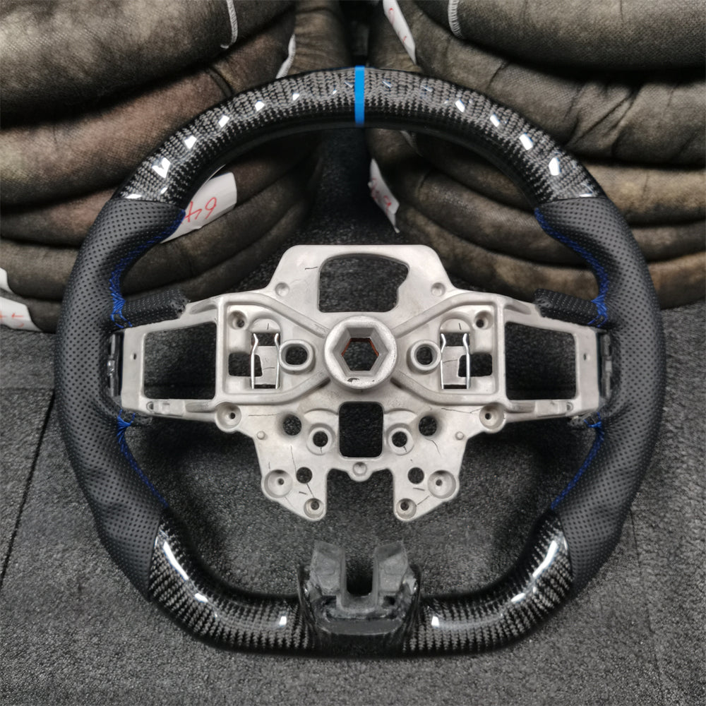 Carbon Fiber Steering Wheel | fits 2015-2017 Ford Mustang