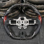 Forged Carbon Fiber Steering Wheel for Ford Mustang S550 2018-2023