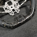 Forged Carbon Fiber Steering Wheel for Ford Mustang S550 2018-2023