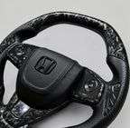 Forged Carbon Fiber Steering Wheel Fits Honda Civic 10th Gen 2016-2021