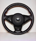 Custom Carbon Fiber Steering Wheel Fits BMW E81 E82 E87 E88 E90 E91 E92 E93 E84 X1
