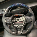 Carbon Fiber LED Steering Wheel for 12th Gen Toyota Corolla