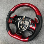 Red Carbon Fiber Steering Wheel Fits Lexus IS250 / IS350