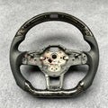 LED Forged Carbon Fiber Steering Wheel Fits VW Mk7 Mk7.5 GTI R Jetta