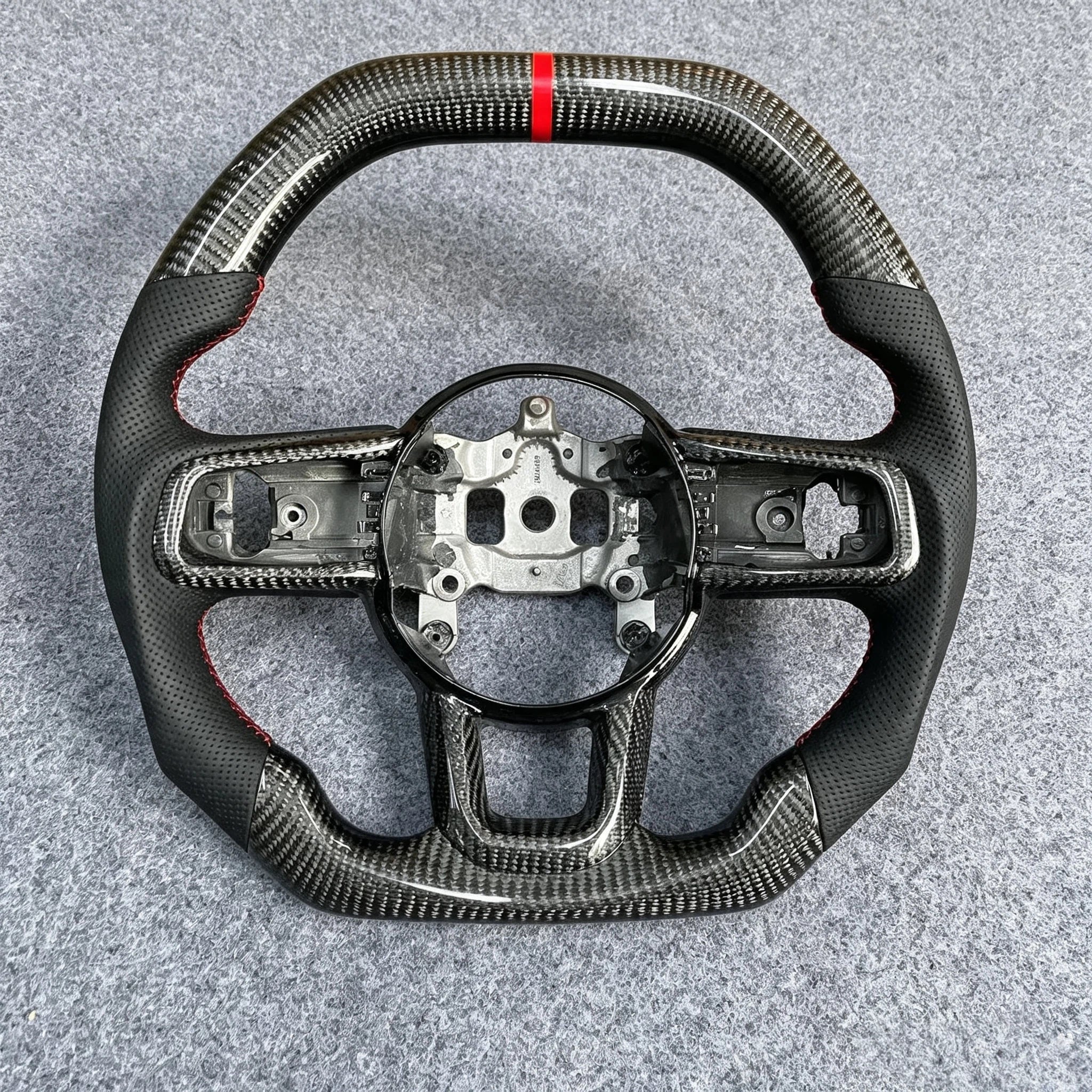 Carbon Fiber Steering Wheel For Jeep Wrangler Gladiator 2018‑2026