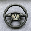 Genuine Leather Steering Wheel for 2002-2009 GMC Envoy XL Denali