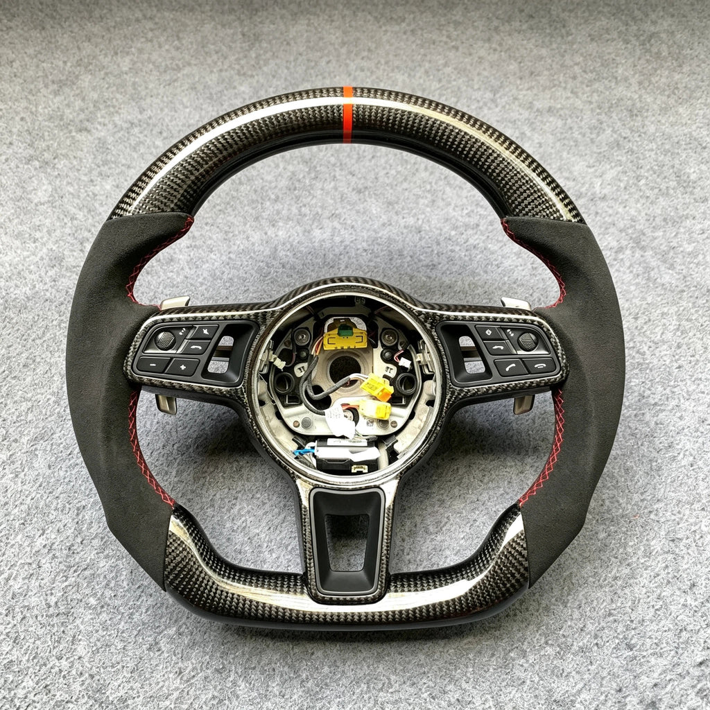 Carbon Fiber Steering Wheel Fits 2013-2019 Porsche 991 GT3