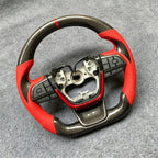 Carbon Fiber Steering Wheel Fits Toyota Highlander Sienna 2020-2026