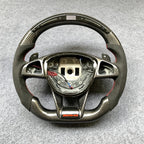 LED Carbon Fiber Steering Wheel Fits Mercedes CLA45 CLS63 AMG