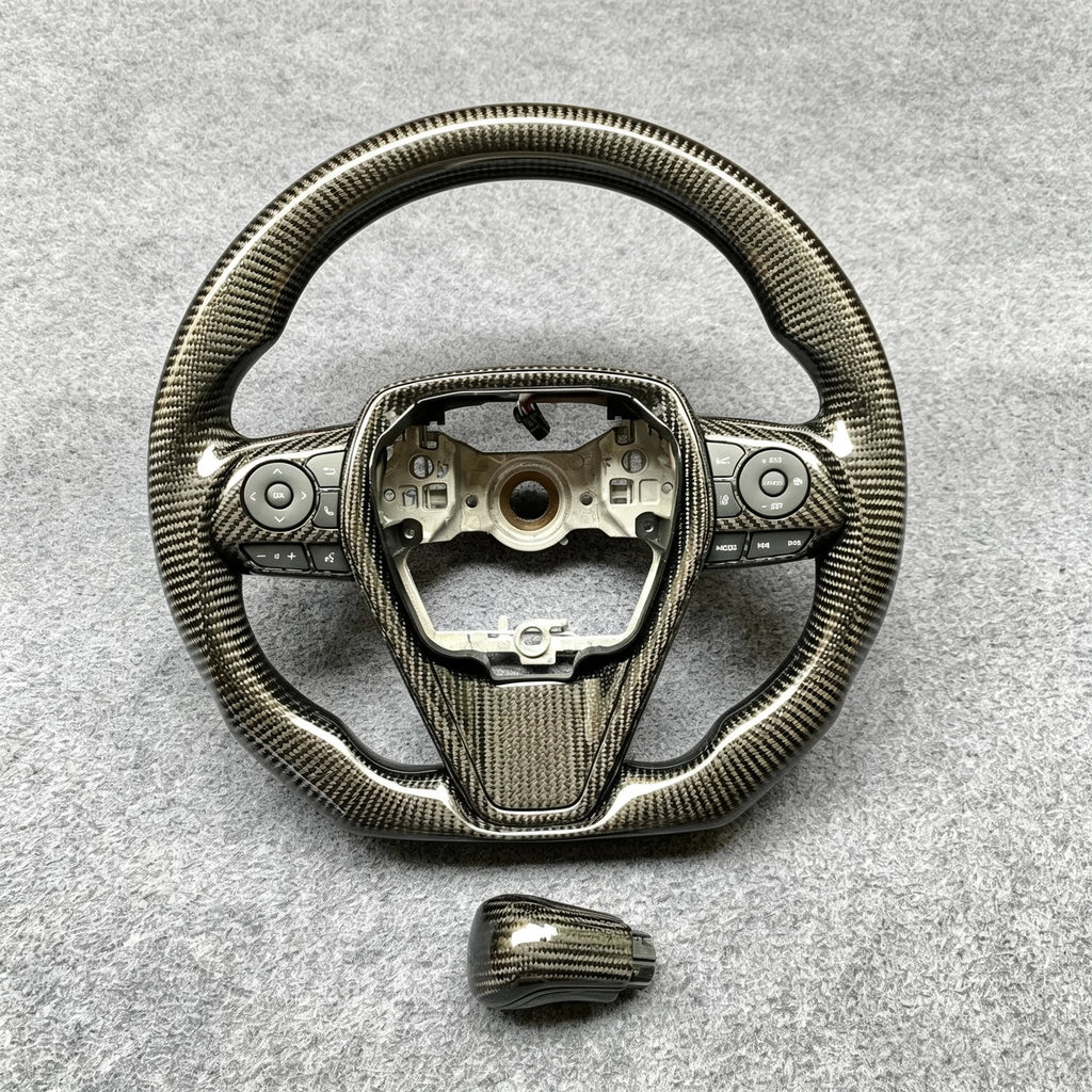 Full Carbon Steering Wheel Fits Toyota 8th Gen Camry