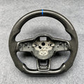 Carbon Fiber Steering Wheel For Volkswagen Golf MK7 GTI R Jetta 2014-2020