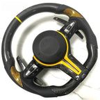 Carbon Fiber Steering Wheel Fits BMW M2 M3 M4 M5 M6, F10 F30 and X1-X6 Series