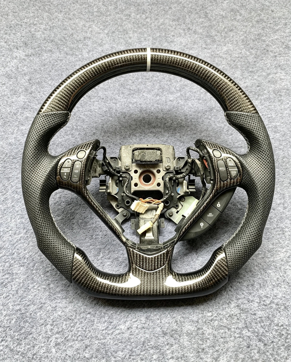 Carbon Fiber Steering Wheel for Acura TL 2007-2008
