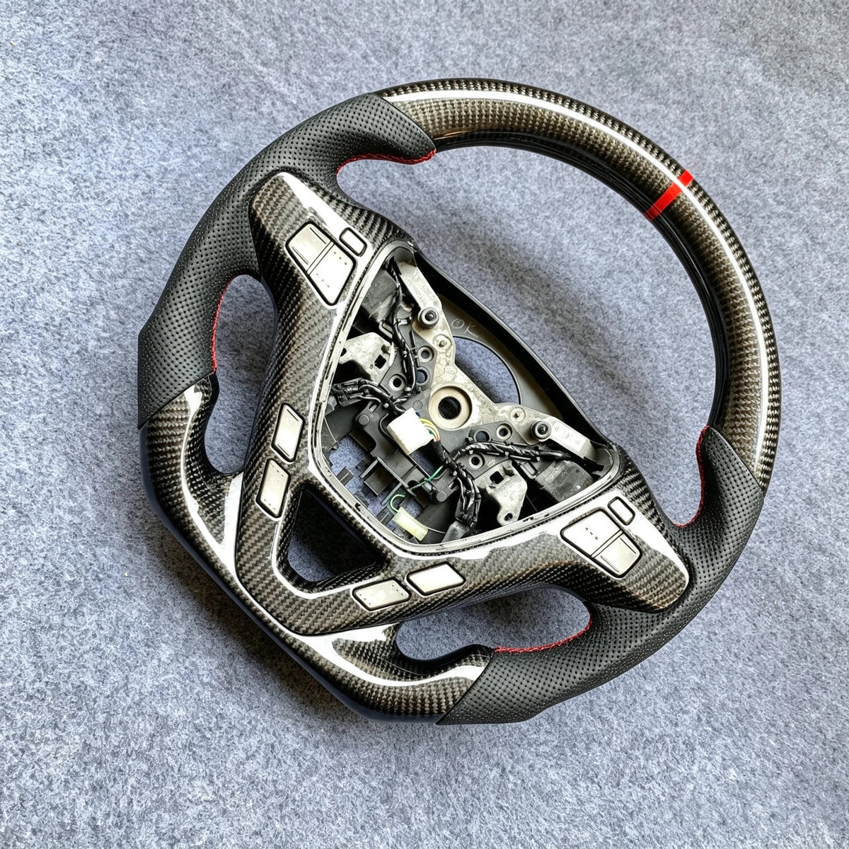 Carbon Fiber Steering Wheel Fits Acura MDX 2007-2013