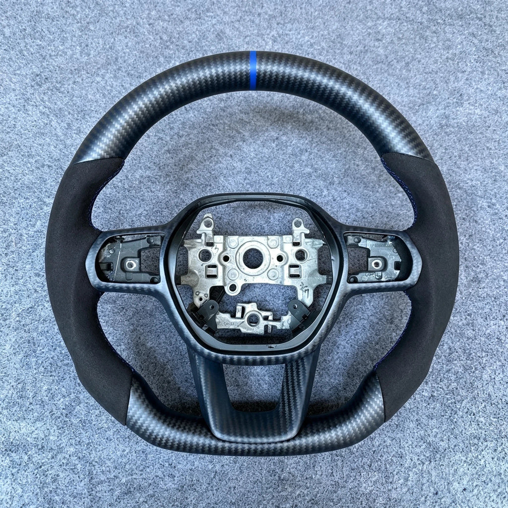 Matte Carbon Fiber Steering Wheel Fits Acura Integra 2023-2026