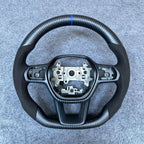 Matte Carbon Fiber Steering Wheel Fits Acura Integra 2023-2026