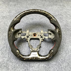 Gold Forged Carbon Fiber Steering Wheel Fits Honda 9th Gen Civic