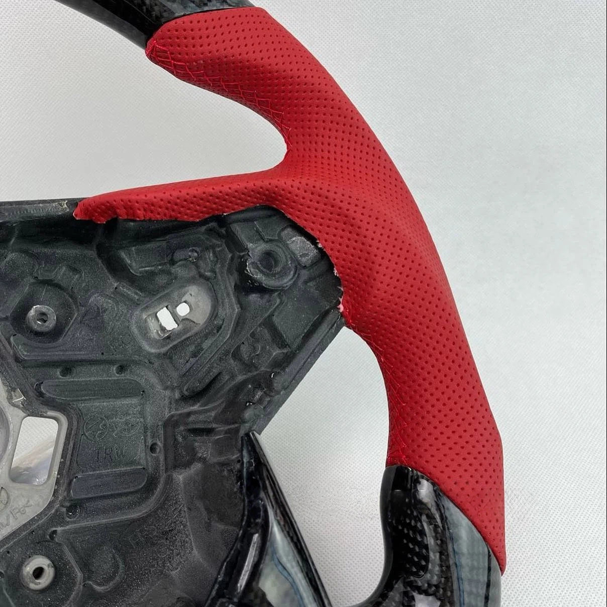 LED Carbon Fiber Steering Wheel For Toyota Supra A90