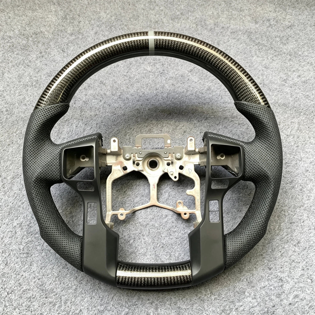 Custom Carbon Fiber Steering Wheel Fits Toyota Tundra Tacoma 4Runner 2014-2021