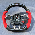 Carbon Fiber Steering Wheel For Audi TTRS TTS MK3 R8 MK2 2016-2026