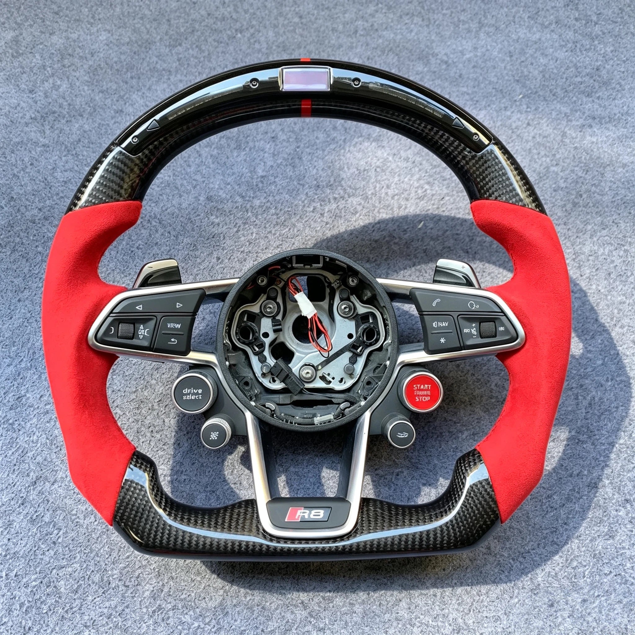 Carbon Fiber Steering Wheel For Audi TTRS TTS MK3 R8 MK2 2016-2026