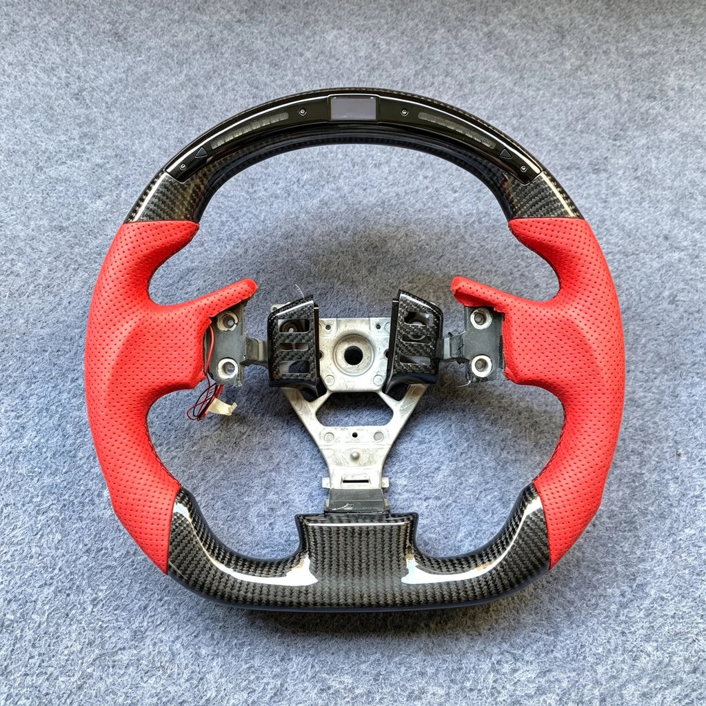 LED Carbon Fiber Steering Wheel For Infiniti 2003-2006 G35