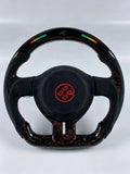 LED Red Forged Carbon Fiber Steering Wheel Fits Toyota GT86 FR-S BRZ 2013–2016