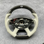 LED Carbon Fiber Steering Wheel Fits Mercedes W211 C219 SL500