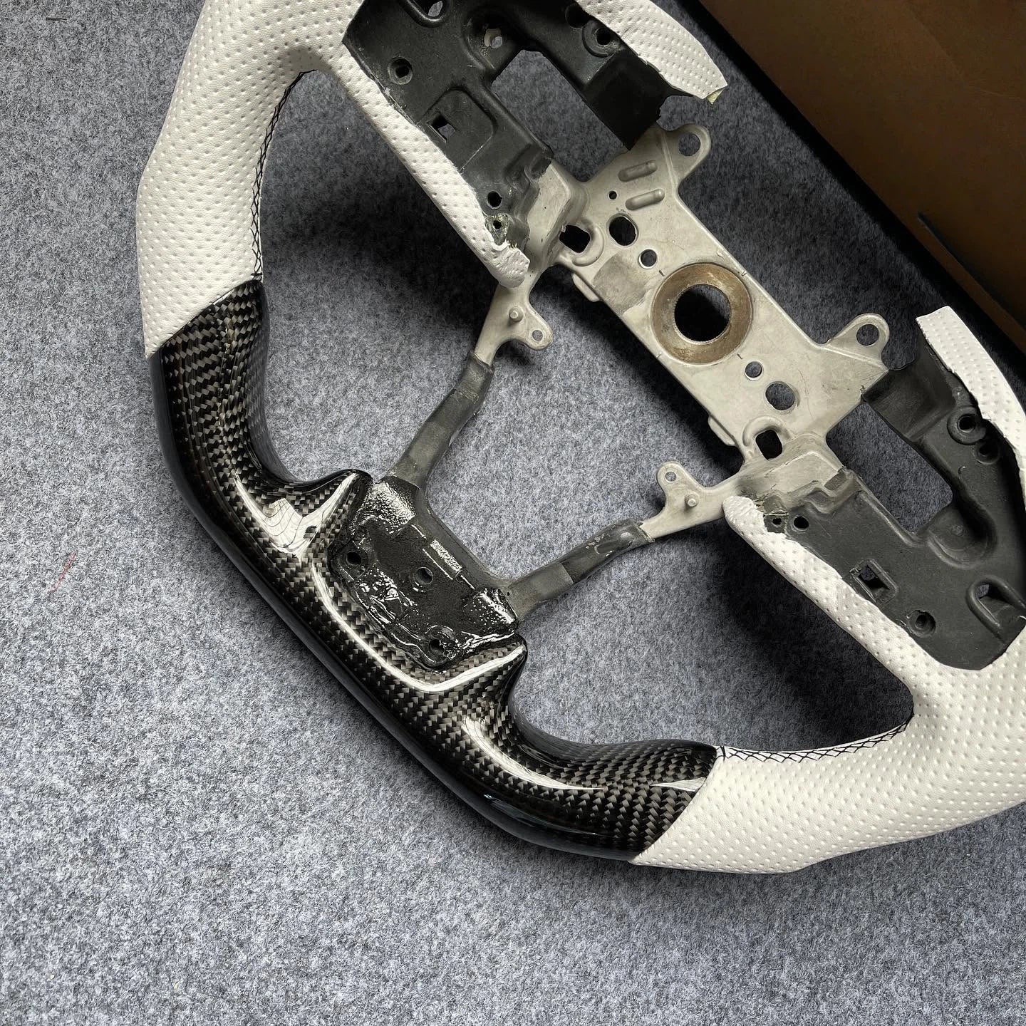 Custom Carbon Fiber Steering Wheel For 2016-2021 Honda Civic FK8
