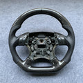 Custom Carbon Fiber Steering Wheel For 7th Gen Accord 2003-2007 LX EX DX V6