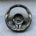 LED Carbon Fiber Steering Wheel Fits Jeep Grand Cherokee 2011-2013
